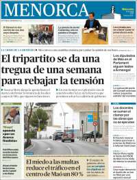 Portada de Menorca - Diario Insular (España)