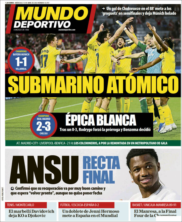 Portada de Mundo Atlético (España)