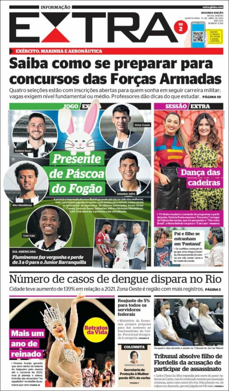 Portada de Extra (Brasil)