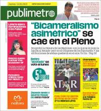 Portada de Publimetro (Chile)