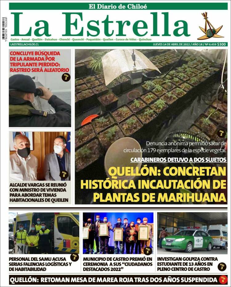 Portada de Estrella de Chiloé (Chile)