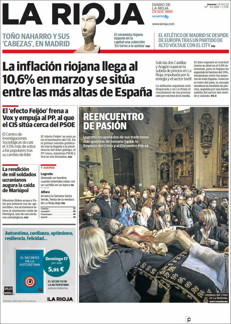 Portada de La Rioja (España)