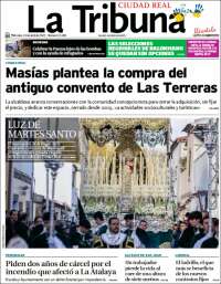 Portada de La Tribuna de Ciudad Real (España)