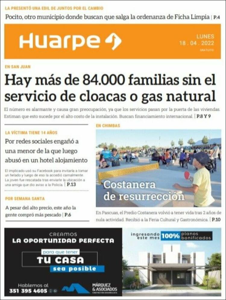 Portada de Huarpe (Argentina)