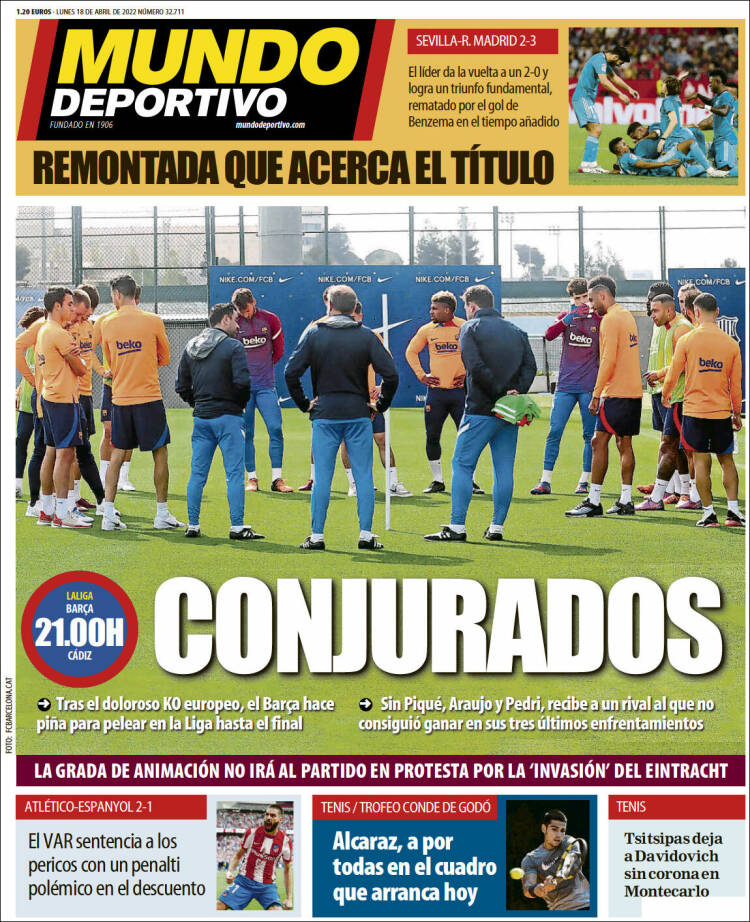 Portada de Mundo Atlético (Espa&ntilde;a)