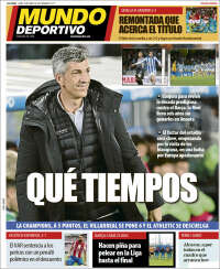 Portada de Mundo Deportivo Gipuzkoa (Espa&ntilde;a)