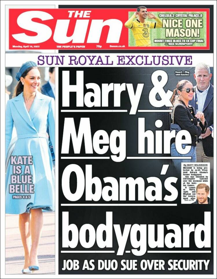 Portada de The Sun (Reino Unido)