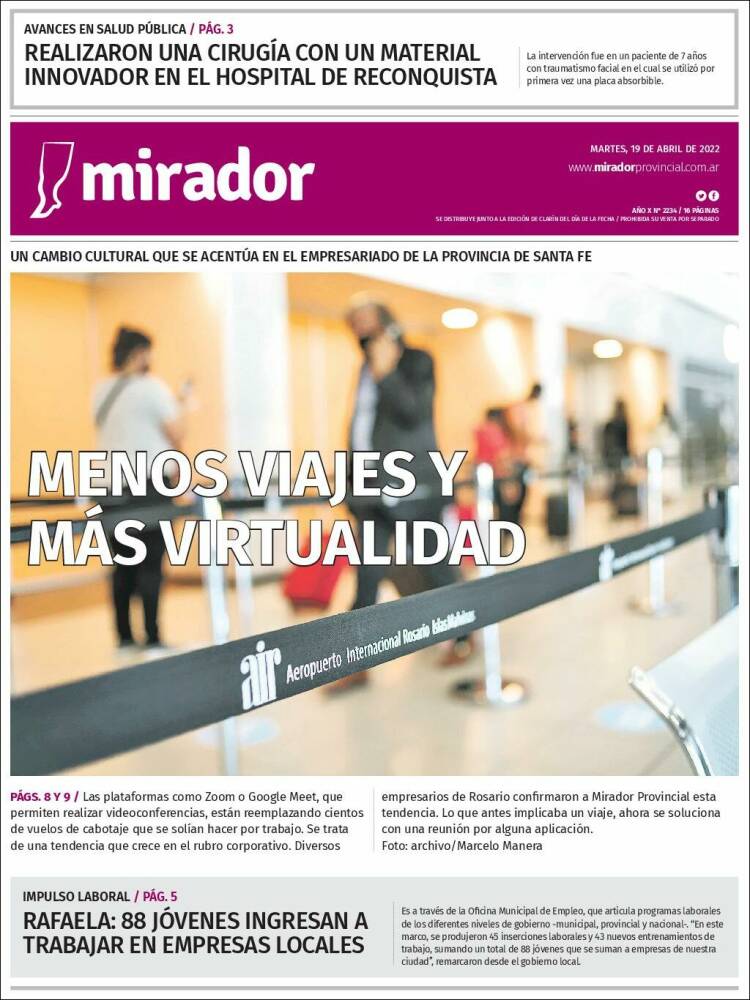 Portada de Mirador Provincial (Argentina)