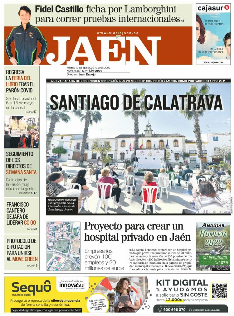 Portada de Diario Jaén (Espa&ntilde;a)