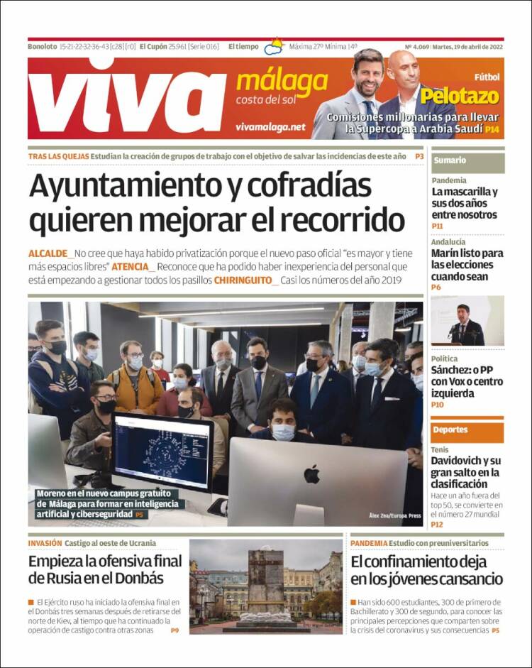 Portada de Viva Málaga (Espa&ntilde;a)