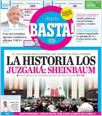 Portada de Diario Basta (M&eacute;xico)