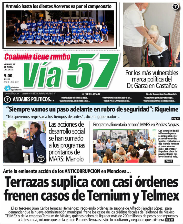 Portada de Via57 (M&eacute;xico)
