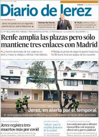 Portada de Diario de Jerez (España)