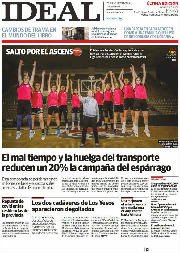 Portada de Ideal (España)