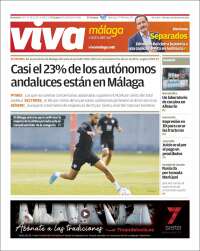 Portada de Viva Málaga (España)