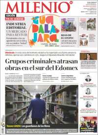 Portada de Milenio - Estado de México (México)