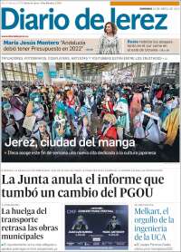 Portada de Diario de Jerez (España)