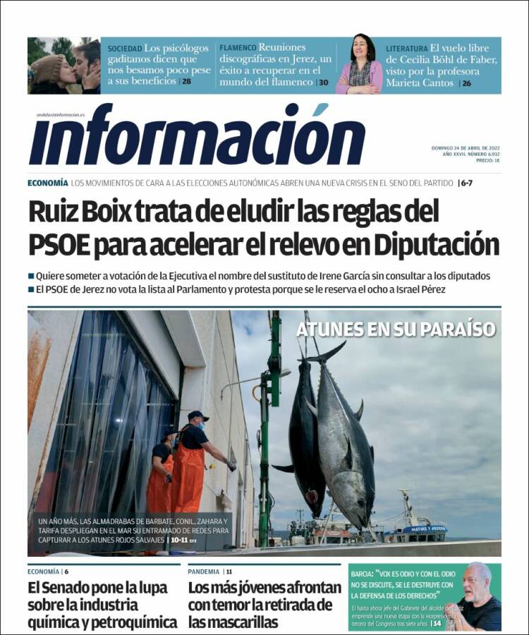 Portada de Información - Cadiz (España)