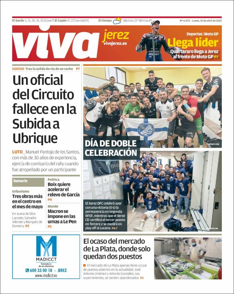 Portada de Información - Jerez (España)