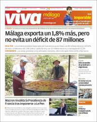 Portada de Viva Málaga (España)