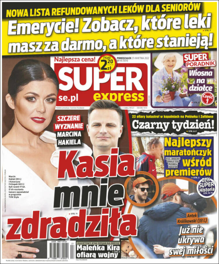 Portada de Super Express (Polonia)