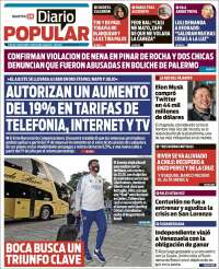 Portada de Diario Popular (Argentina)