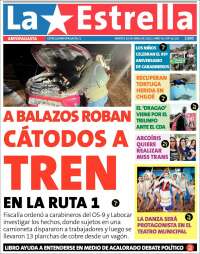 Portada de La Estrella del Norte (Chile)