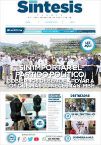 Portada de Síntesis - Puebla (M&eacute;xico)