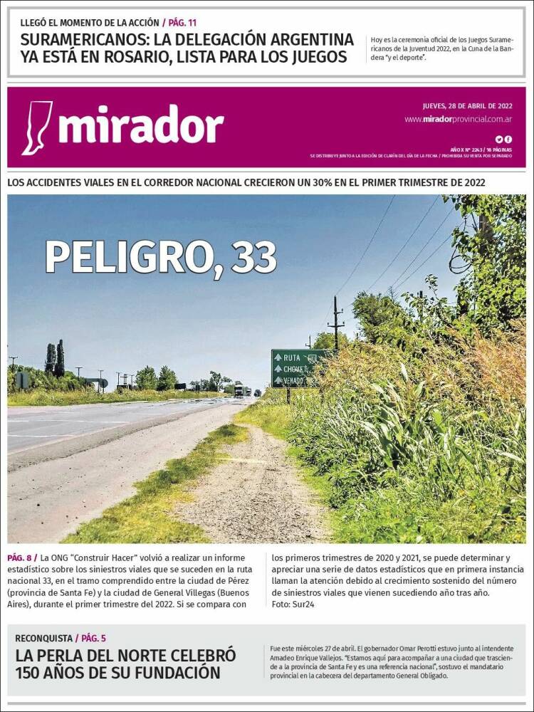 Portada de Mirador Provincial (Argentina)