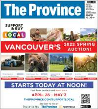 Portada de The Province (Canadá)