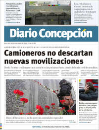 Portada de Diario de Concepción (Chile)
