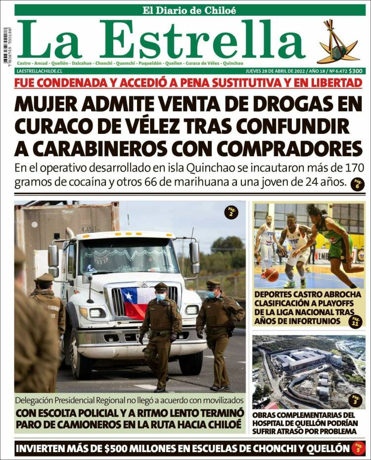 Portada de Estrella de Chiloé (Chile)