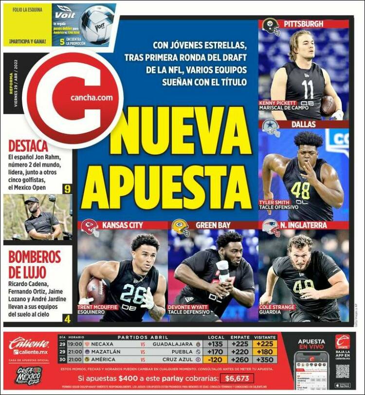 Portada de Cancha (México)