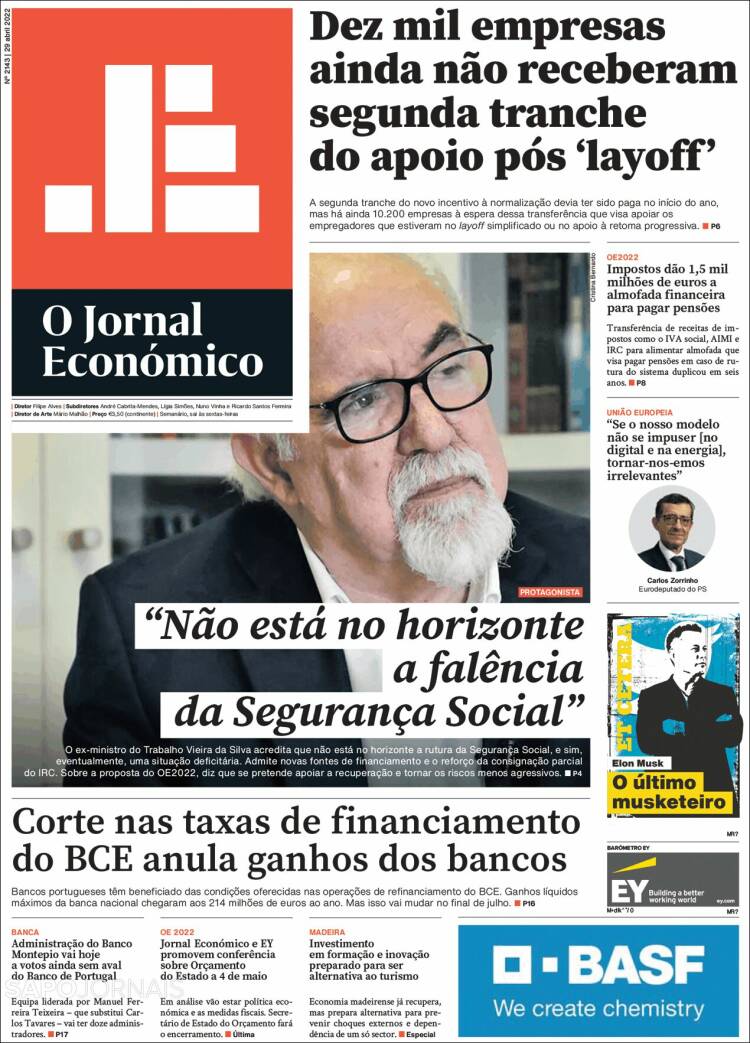 Portada de Oje (Portugal)