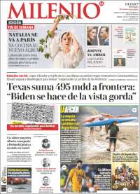 Portada de Milenio de Monterrey (M&eacute;xico)