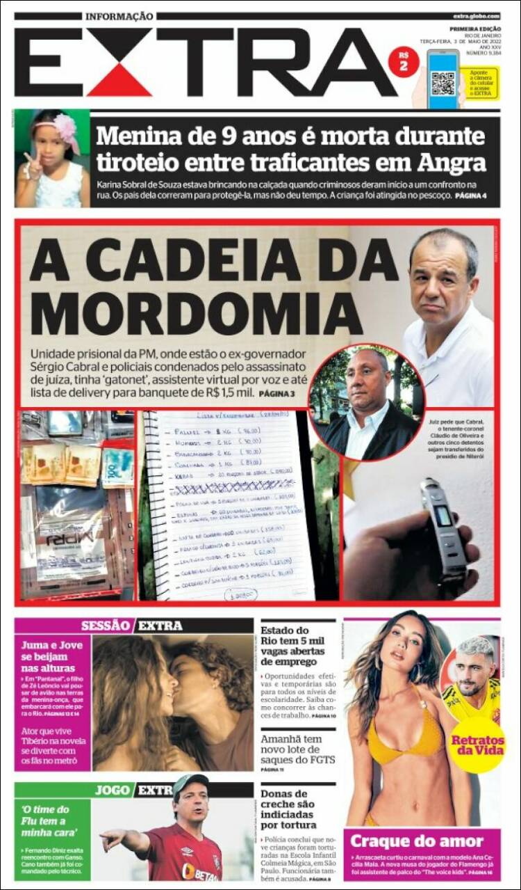 Portada de Extra (Brasil)