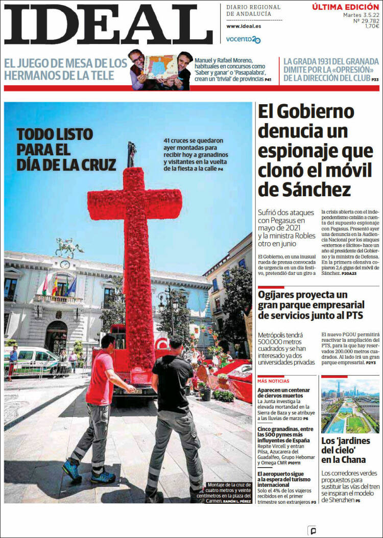 Portada de Ideal (España)