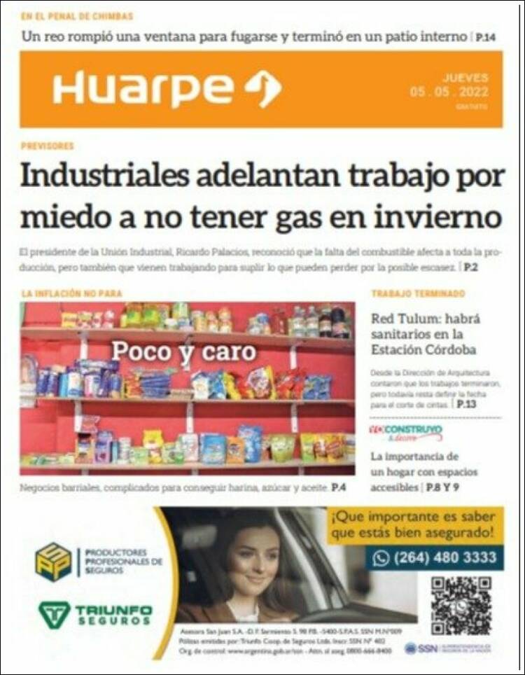 Portada de Huarpe (Argentina)