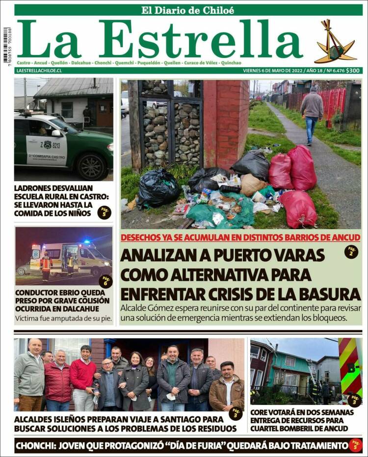 Portada de Estrella de Chiloé (Chile)