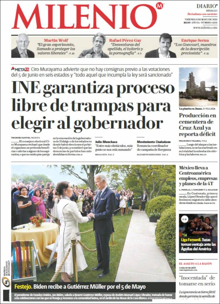 Portada de Milenio de Hidalgo (México)