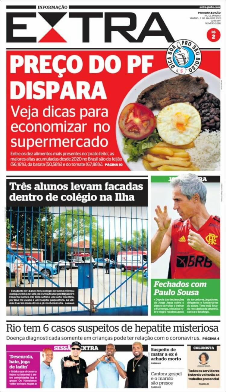 Portada de Extra (Brasil)