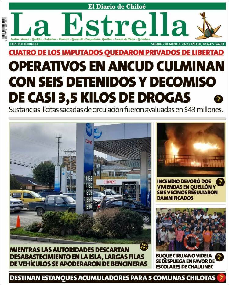 Portada de Estrella de Chiloé (Chile)