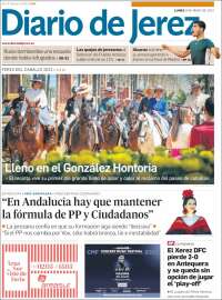 Portada de Diario de Jerez (España)