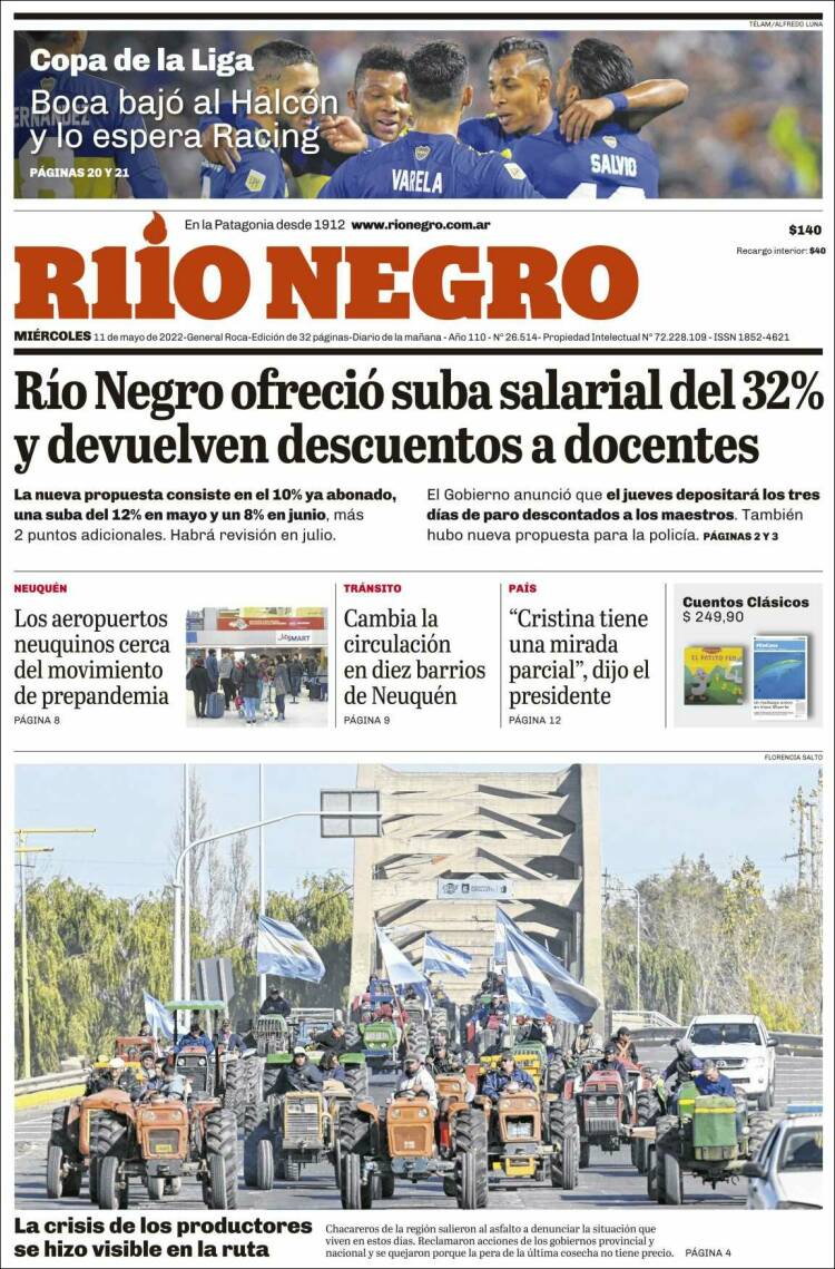 Portada de Rio Negro (Argentina)