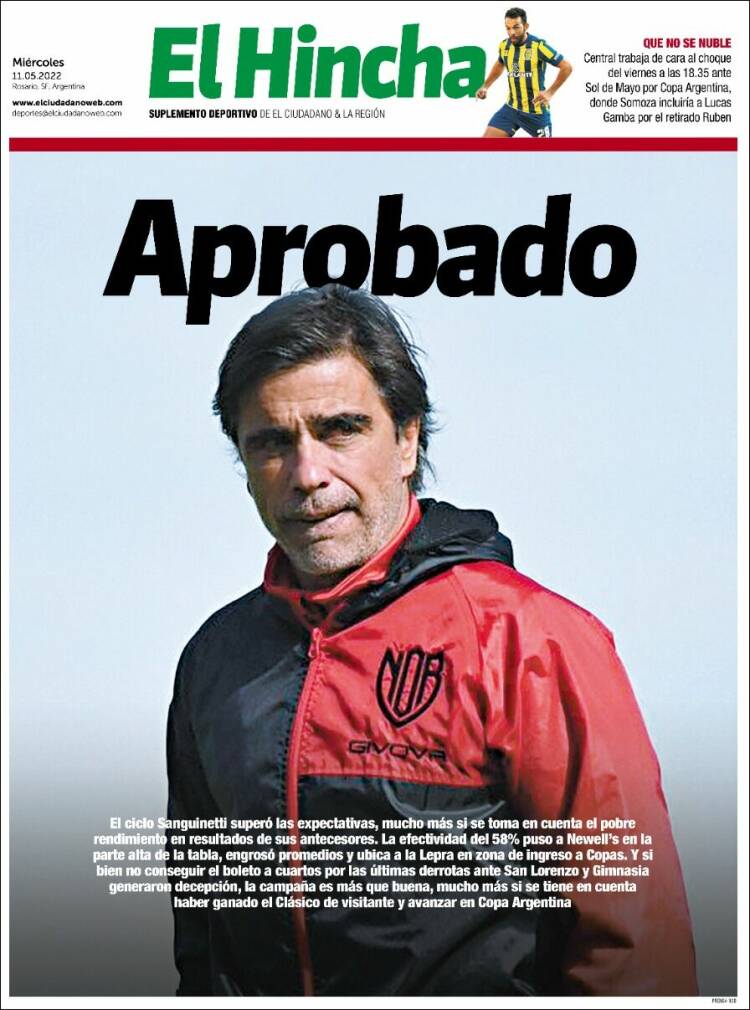 Portada de El Hincha (Argentina)