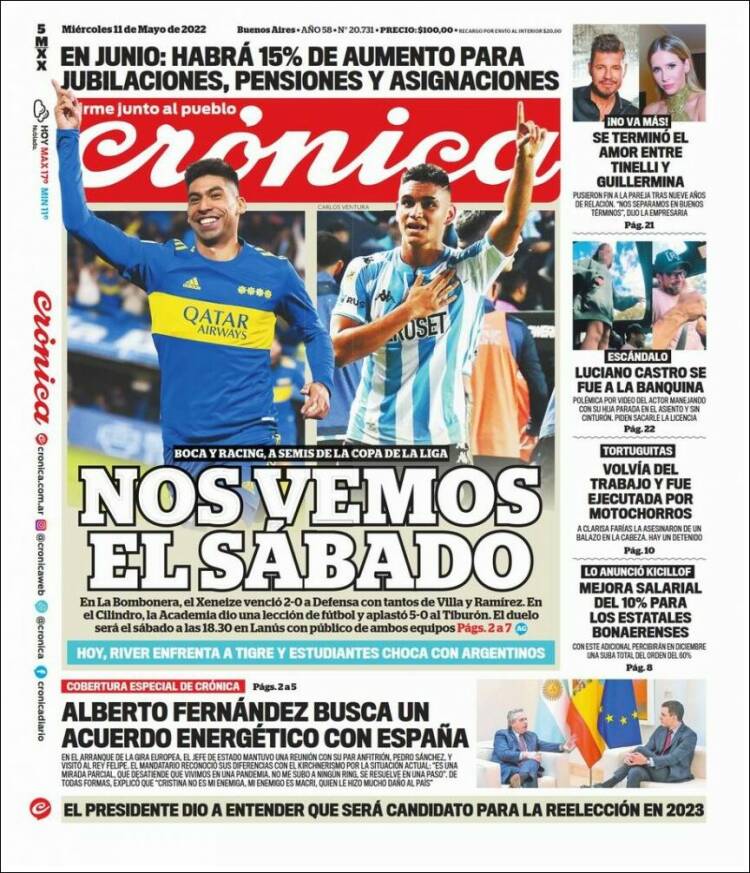 Portada de La Voz del Chaco (Argentina)