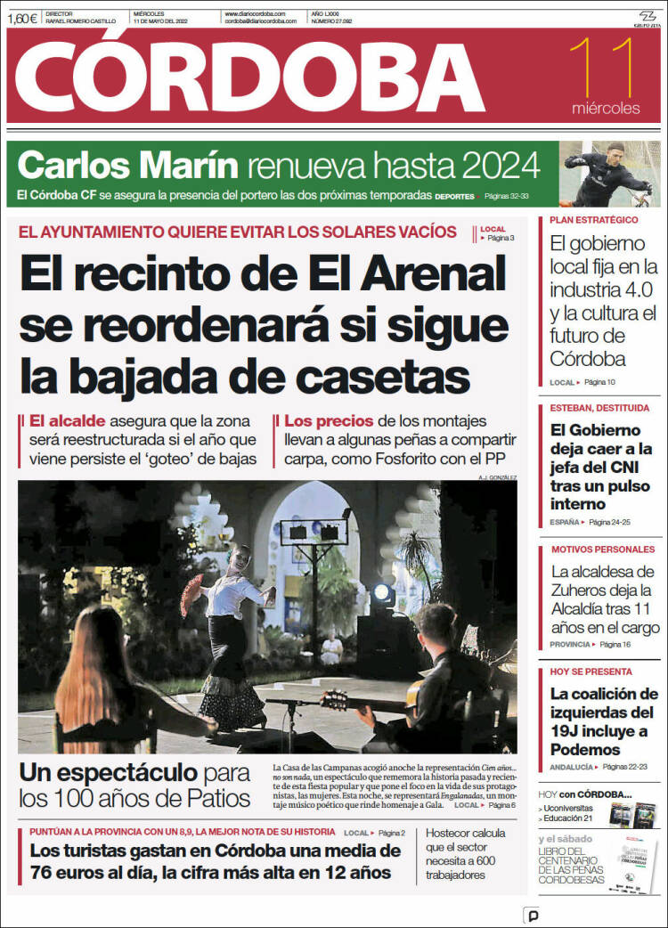Portada de Diario de Córdoba (Espa&ntilde;a)