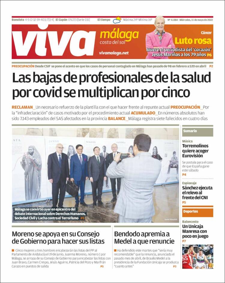 Portada de Viva Málaga (Espa&ntilde;a)