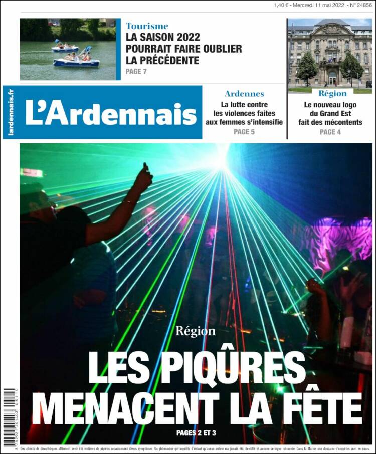 Portada de L'Ardenais (Francia)