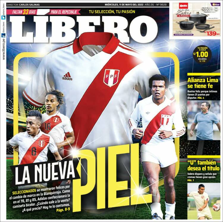 Portada de Líbero (Per&uacute;)